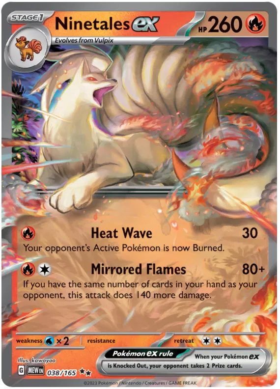 Ninetales EX 038/165