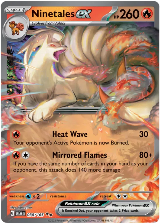Ninetales EX 038/165