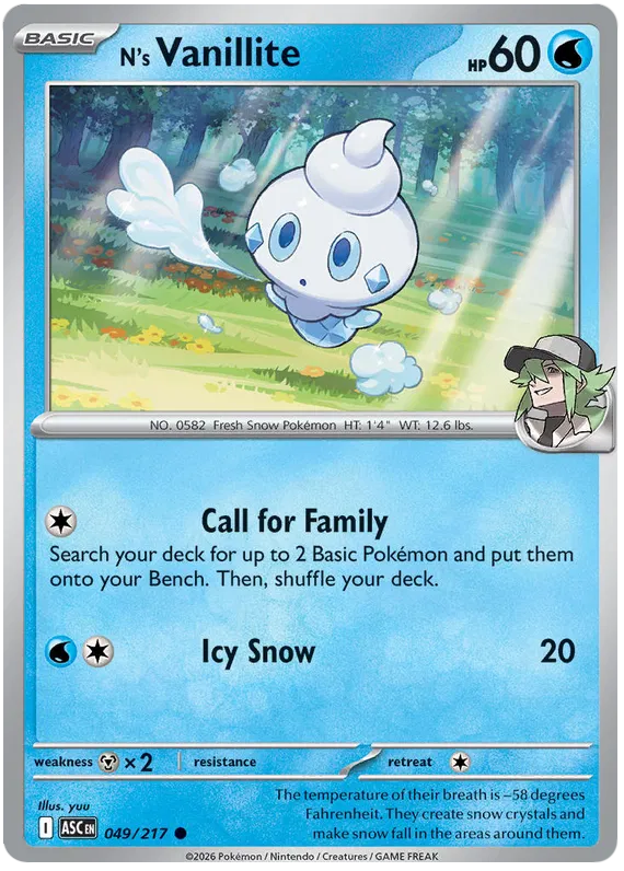 N's Vanillite 049/217