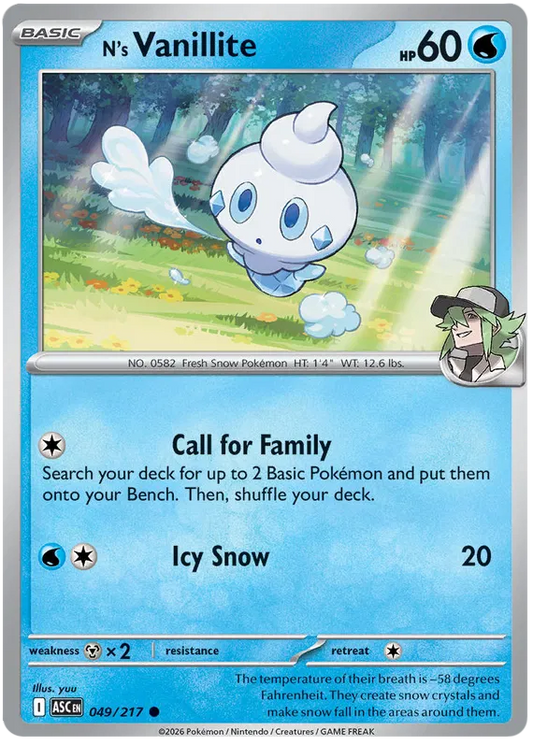 N's Vanillite 049/217