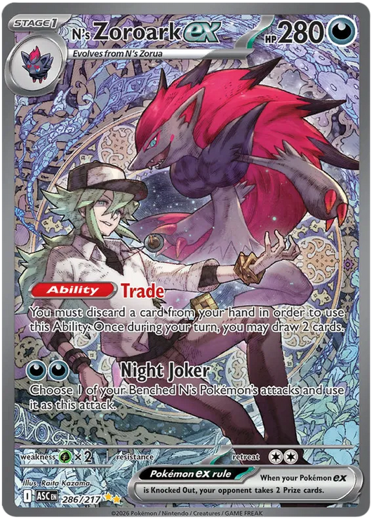 N's Zoroark EX 286/217