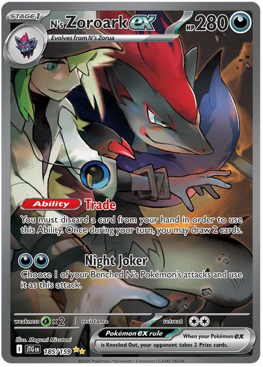 N's Zoroark EX 185/159