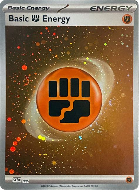 Fighting Holo Energy SVE 006