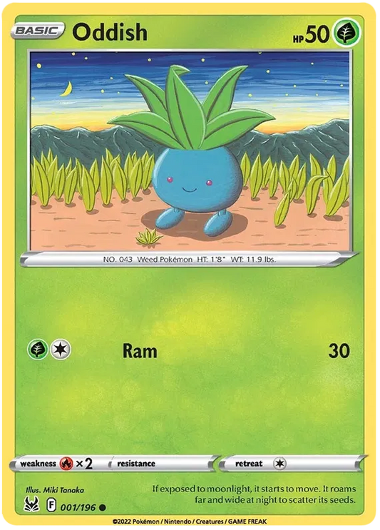 Oddish 001/196