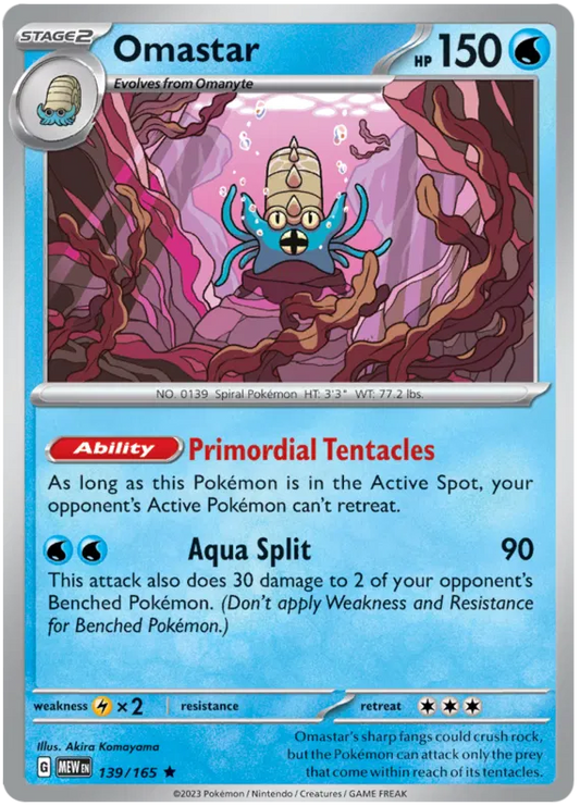 Omastar 139/165