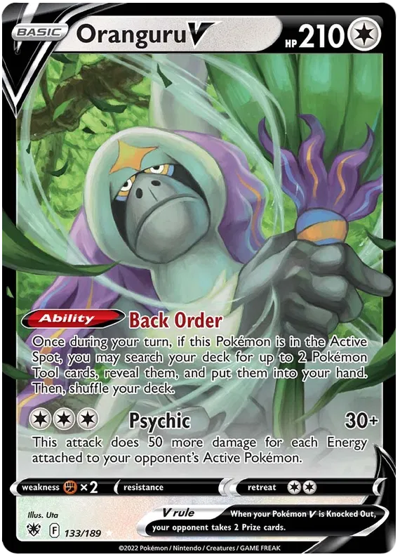Oranguru V 133/189