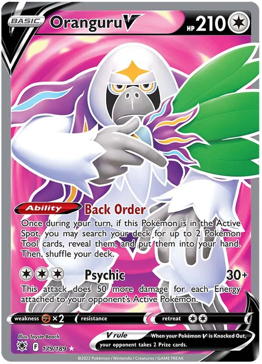 Oranguru V 179/189