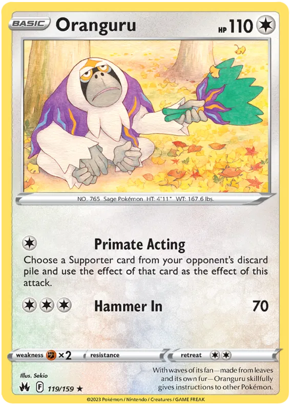 Oranguru 119/159