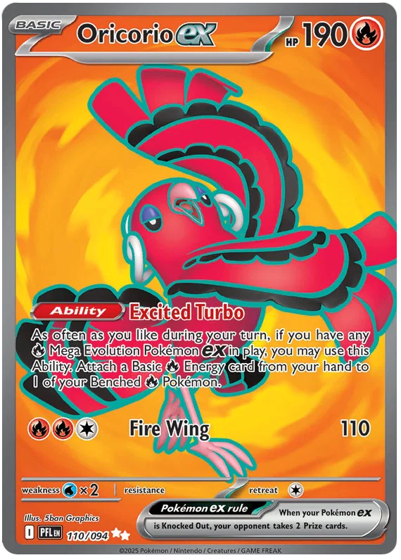 Oricorio EX 110/094