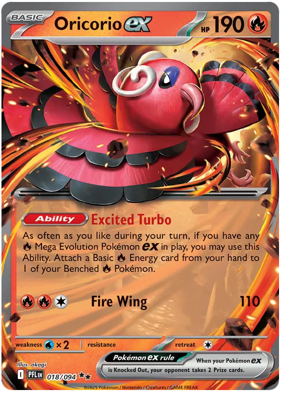 Oricorio EX 018/094