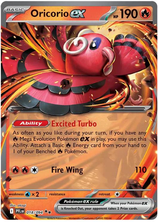 Oricorio EX 018/094