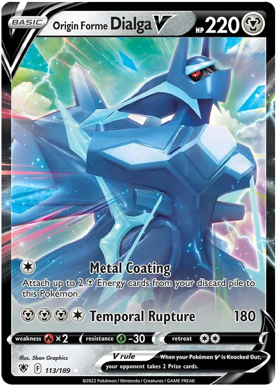Origin Forme Dialga V 113/189