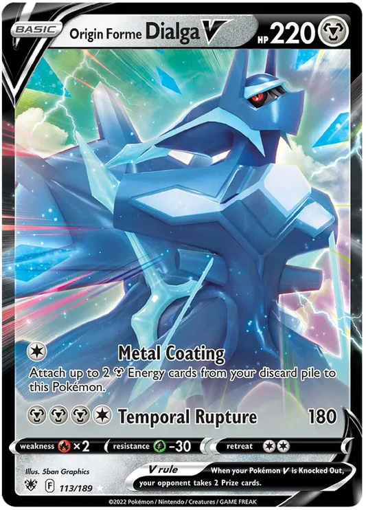 Origin Forme Dialga V 113/189