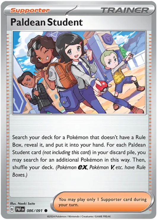 Paldean Student 086/091