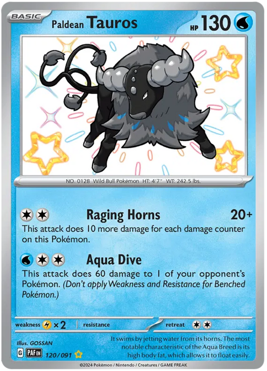 Paldean Tauros 120/091