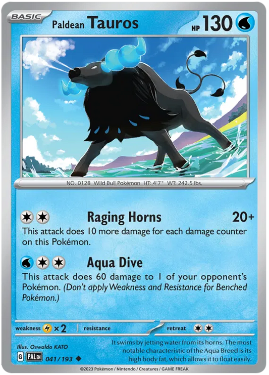 Paldean Tauros 041/193