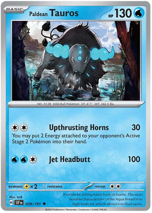 Paldean Tauros 039/191