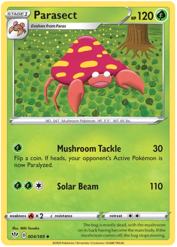 Parasect 004/189