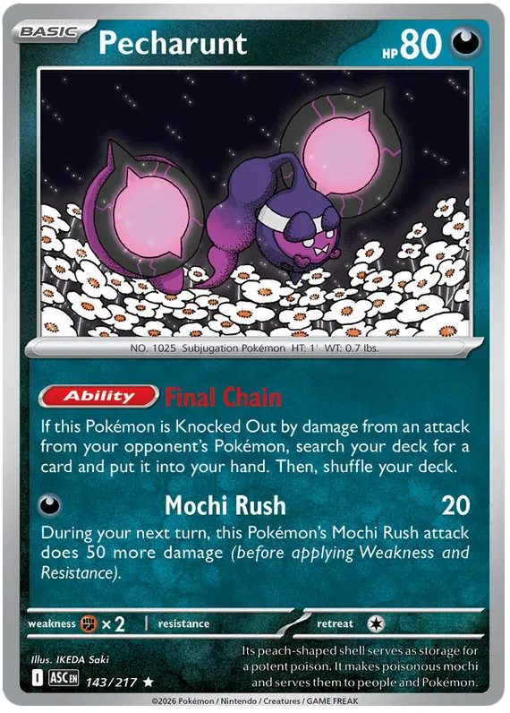 Pecharunt 143/217