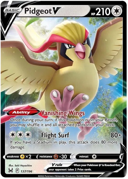 Pidgeot V 137/196