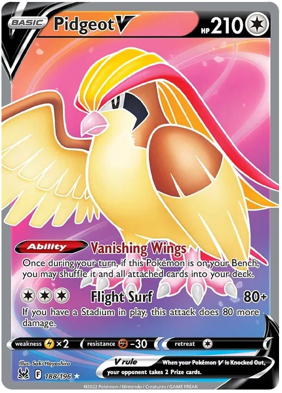 Pidgeot V 188/196
