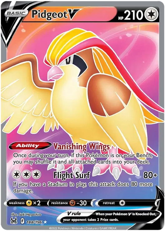 Pidgeot V 188/196