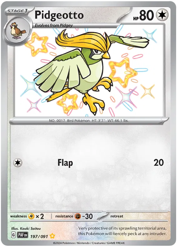 Pidgeotto 197/091