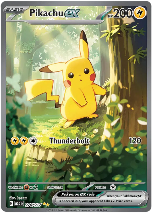 Pikachu EX 276/217