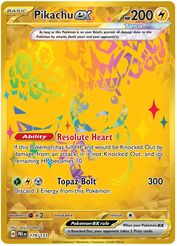 Pikachu EX 179/131