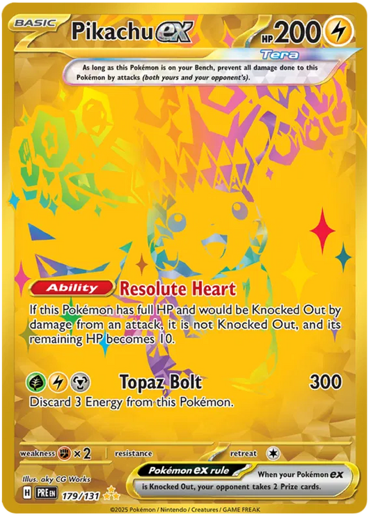 Pikachu EX 179/131