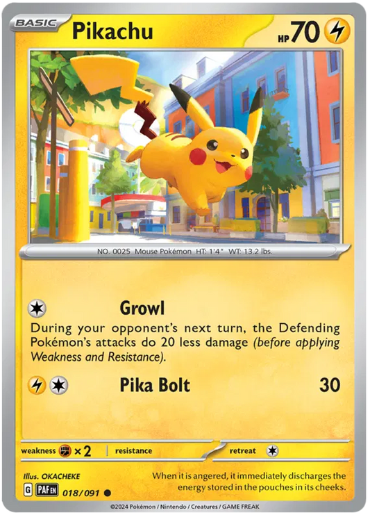 Pikachu 018/091