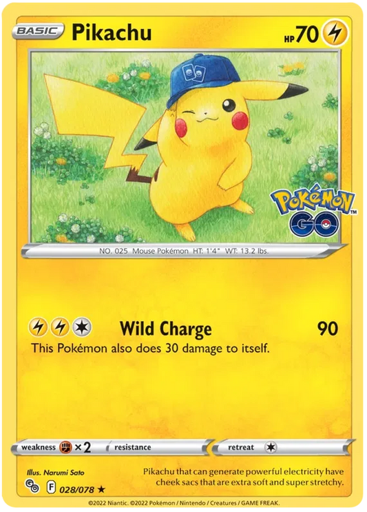 Pikachu 28/78