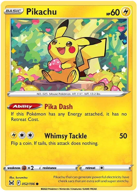 Pikachu 052/196