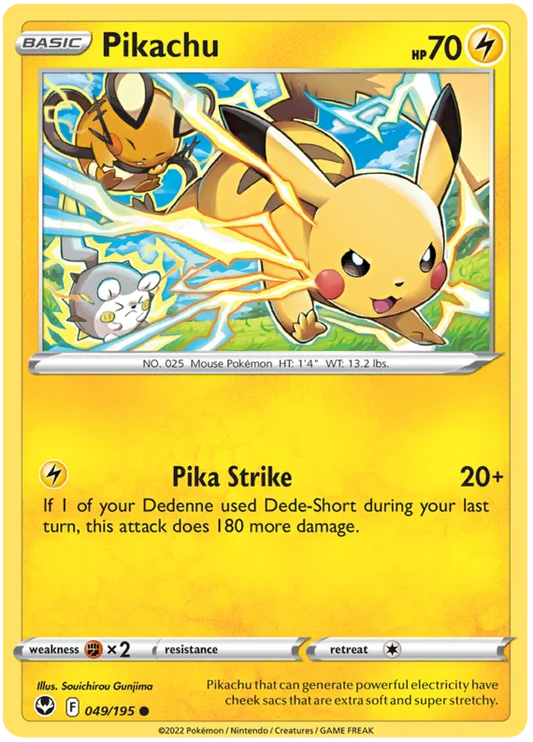 Pikachu 049/195