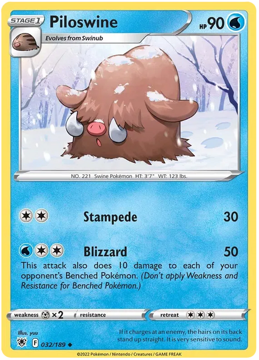 Piloswine 032/189