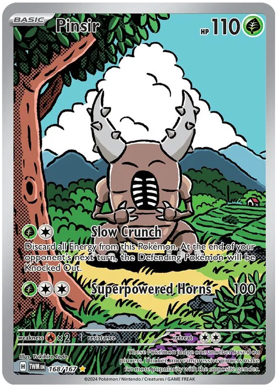 Pinsir 168/167