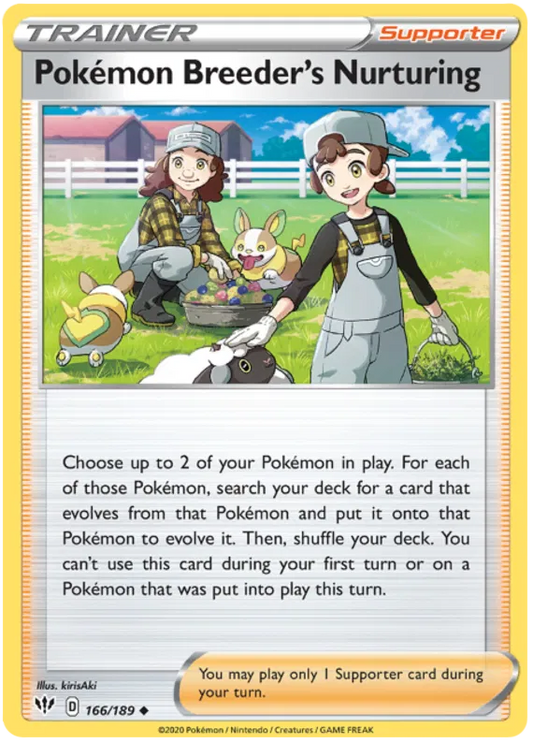 Pokemon Breeder's Nurturing 166/189