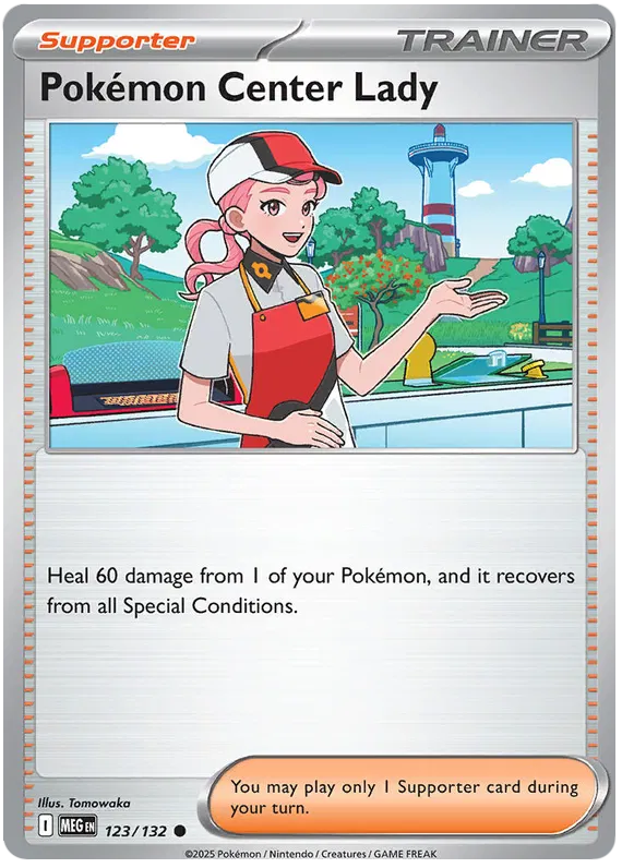 Pokemon Center Lady 123/132