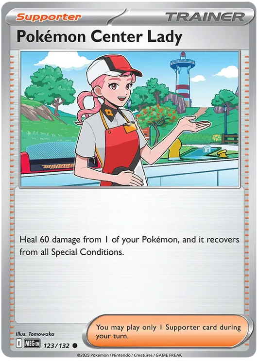 Pokemon Center Lady 123/132