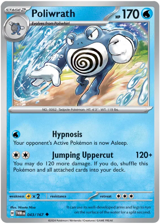 Poliwrath 043/167