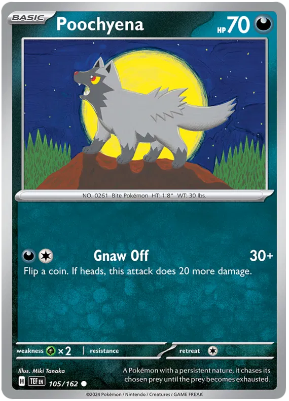 Poochyena 105/162