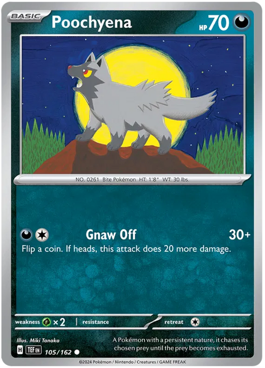 Poochyena 105/162