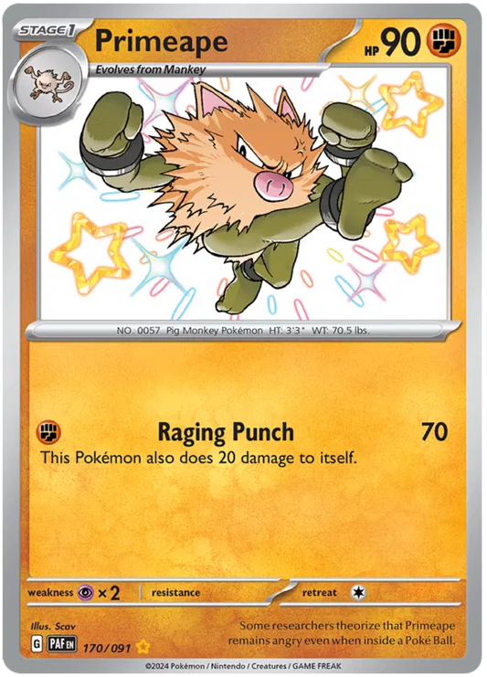 Primeape 170/091