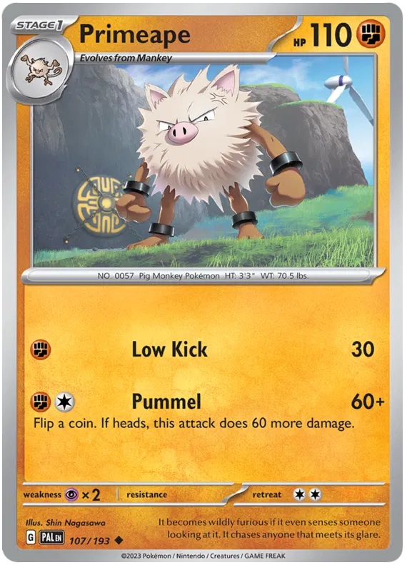 Primeape  107/193
