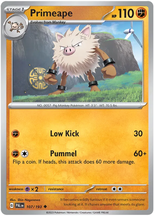Primeape  107/193