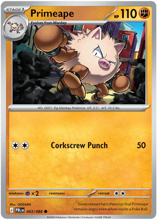 Primeape 043/084