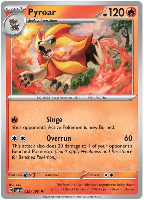 Pyroar 032/193