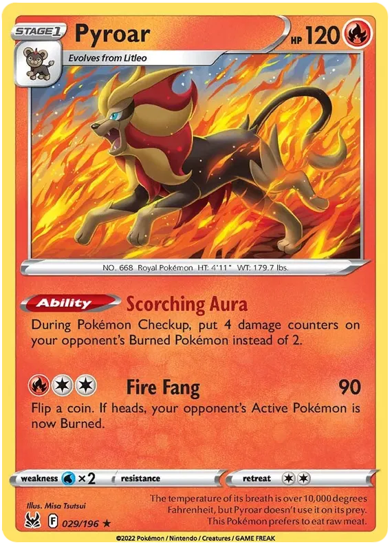 Pyroar 029/196