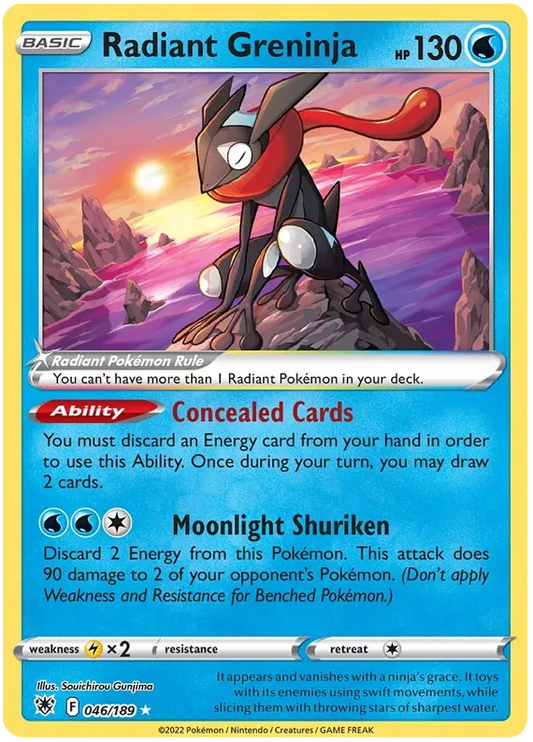 Radiant Greninja 046/189
