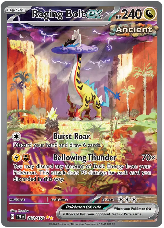 Raging Bolt EX 208/162